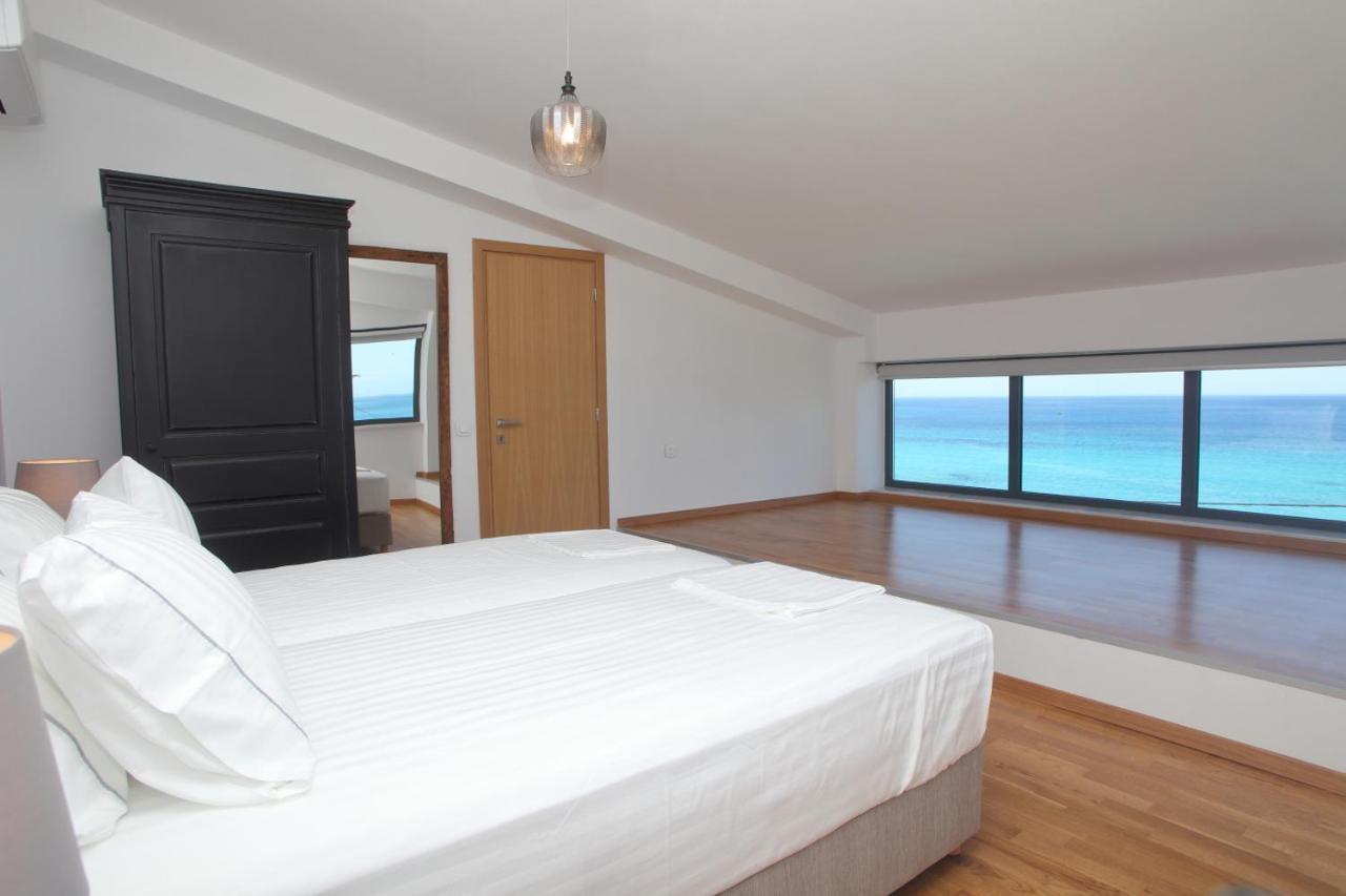 Capro - Milos Bay Villas Ayios Nikitas Bagian luar foto
